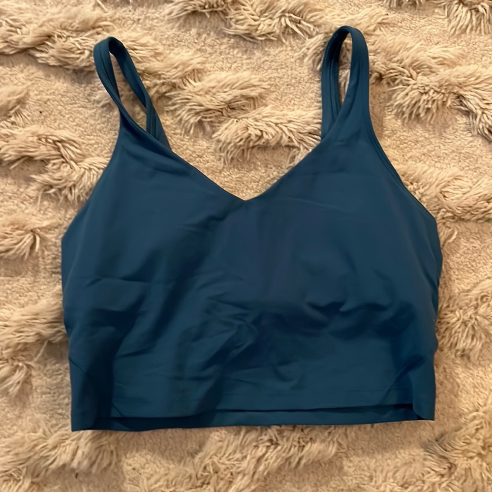 Blue Lululemon align tank